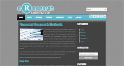 Desktop Screenshot of e-researchcommunity.org